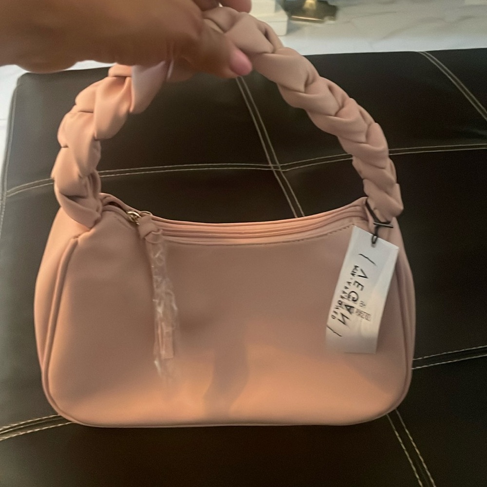 Emperia Braided Top Handle Shoulder Bag